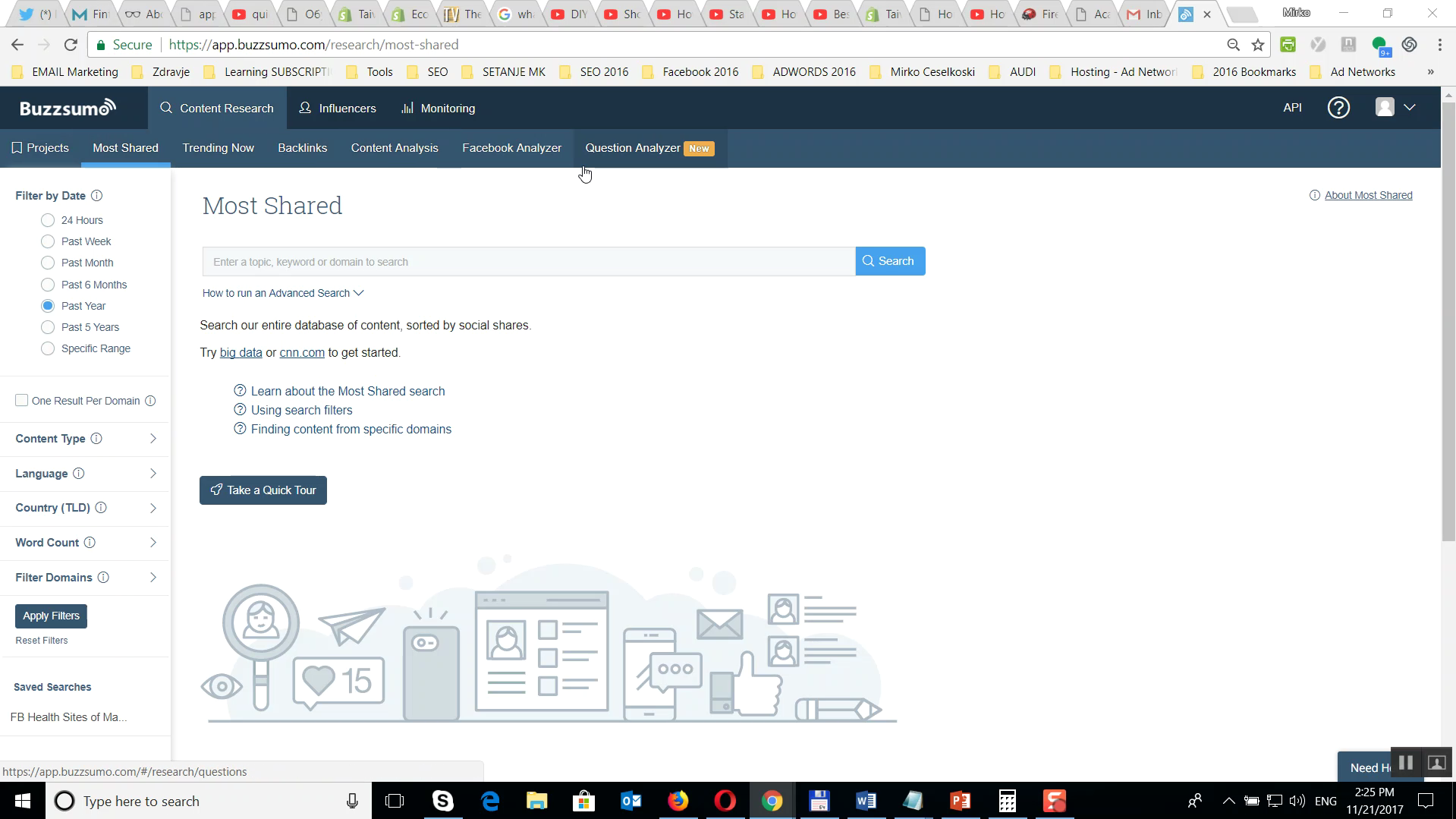 Lesson 09 BuzzSumo The Most Essential Social Media Tool In Depth